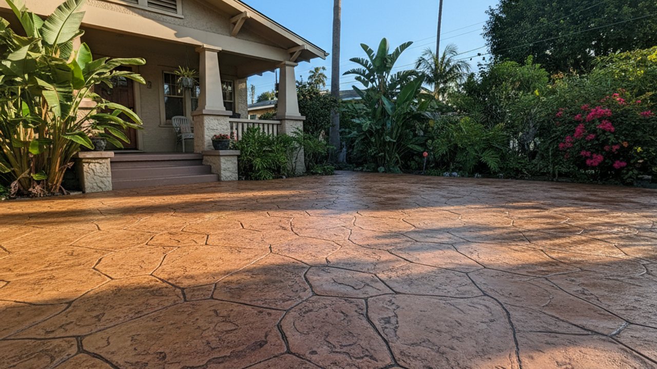 Concrete Driveways completed by Summit Concrete Inc in Bossier City, LA